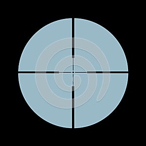 Sighting device, sight and gunsight