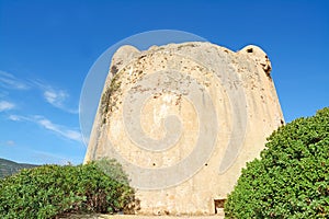 Sighting tower in Porto Conte