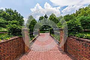 Sights around Carrol Creek Promenade in Historic Frederick, Mary