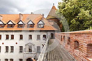 Sights of Poland. Castle Bytow . photo