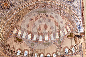 Sights of Turkey. Blue mosque in Istanbul.