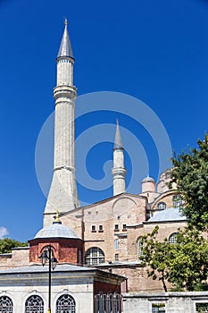 Sights of Turkey. Hagia Sophia in Istanbul.