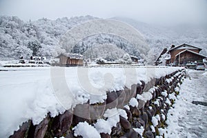 Sightseeing around Shirakawa-go village area