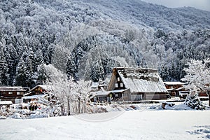 Sightseeing around Shirakawa-go village area