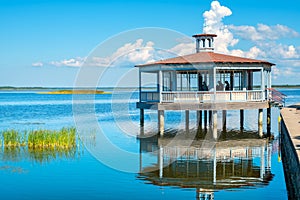 Sightseeing pavilion. Haapsalu, Estonia