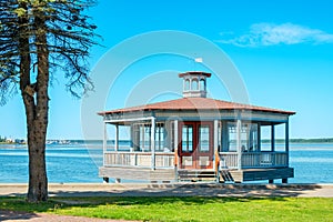 Sightseeing pavilion. Haapsalu, Estonia