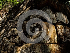 Sigiriya ancient rock in Sri Lanka