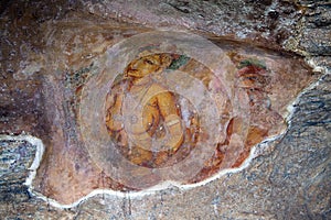 sigiriya fresco frescoes sri lanka
