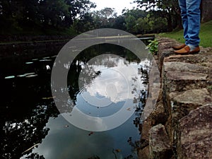 Sigiriya kingdom in sri lanka diya agala river and sarround