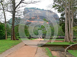 Sigiriya lion rock