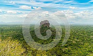 Sigiriya lion rock fortress, Sri Lanka.