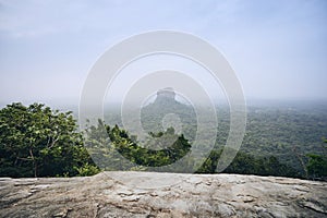 Sigiriya rock formation