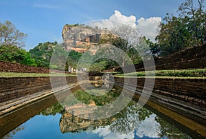Sigiriya Rock Fortress 5 Century Ruined Castle In Sri Lanka