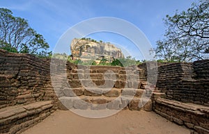 Sigiriya Rock Fortress 5 Century Ruined Castle In Sri Lanka