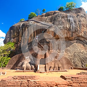 Sigiriya rock fortress, Sri Lanka.