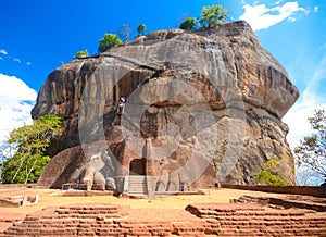 Sigiriya rock fortress, Sri Lanka.