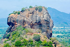 Sigiriya Rock Fortress View From Pidurangala Rock