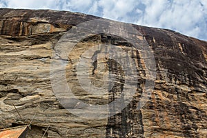 Sigiriya rock in Sri Lanka