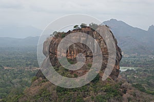 Sigiriya or Sinhagiri is an ancient rock fortress located in the northern Matale District near the town of Dambulla in the Central