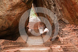 Sigiriya or Sinhagiri is an ancient rock fortress located in the northern Matale District near the town of Dambulla in the Central