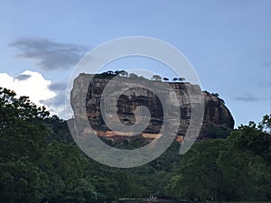 Sigiriya or Sinhagiri Ancient Rock Fortress In Sri Lanka