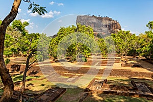 Sigiriya or Sinhagiri Lion Rock Sinhala is an ancient rock fortress