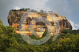 Sigiriya or Sinhagiri an rock fortress in Sri Lanka