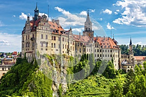 Sigmaringen Castle view, Baden-Wurttemberg, Germany photo