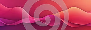 Sigmoid Shapes in Red and Magenta