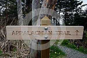 Sign Appalachian Trailhead