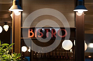 The Sign of a Bistro