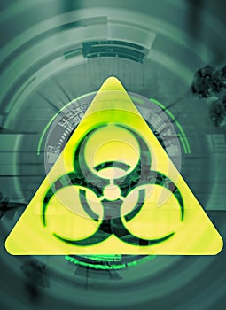 sign of dangerous place biohazard