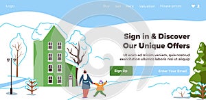 Sign in and discover our unique offers website