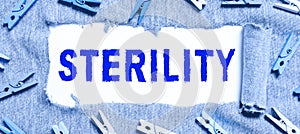 Sign displaying Sterility. Business overview a condition of being free from pathogenic microorganisms