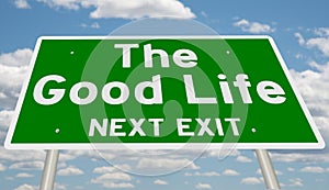 Sign for The Good Life