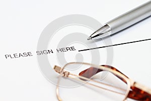 Sign Here