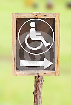 Sign for invalid person entry