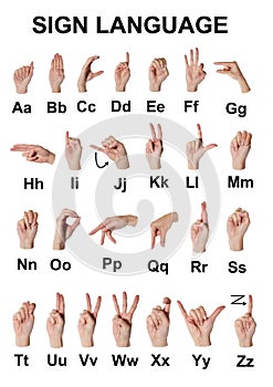 Sign Language photo