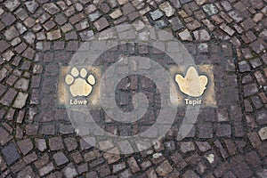 Sign of the Leipzig Zoo photo