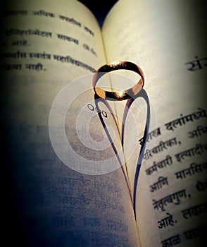 The sign of love ....