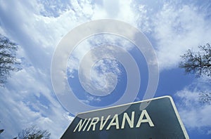 A sign for Nirvana photo