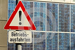 Sign operation exits