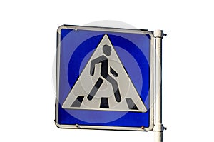 Sign pedestrian
