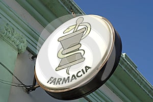 Sign of a pharmacy