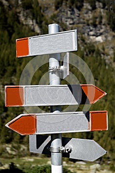 Sign post