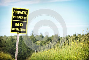 Sign Private Property