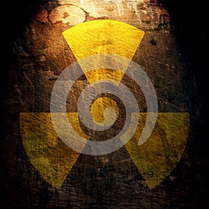 Sign of radiation