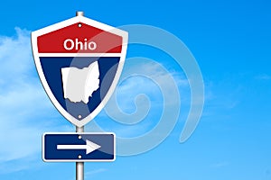 Sign Road trip to Ohio
