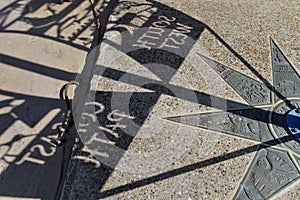 Sign for South West Coastal Path