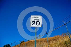 Sign Speed Limit 20 at Yellowstone National Park is located in the U.S. states of Wyoming, Montana, and Idaho. This park is the fi